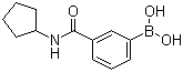 3-(Cyclopentylaminocarbonyl)phenylboronic acid molecular structure (CAS 850567-24-7)