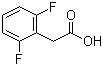 结构式 CAS# 85068-28-6, 2,6-二氟苯乙酸