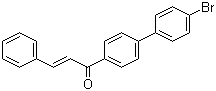1-(4'-Bromobiphenyl-4-yl)-3-phenylpropenone molecular structure (CAS 85098-88-0)