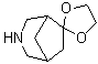 Spiro[3-azabicyclo[3.2.1]octane-6,2'-[1,3]dioxolane] molecular structure (CAS 850991-51-4)