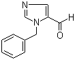 1-苄基-1H-咪唑-5-甲醛分子结构 (CAS 85102-99-4)