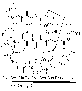 结构式 CAS# 851199-59-2, 利那洛肽