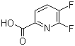 structure of CAS# 851386-38-4, 5,6-Difluoropyridine-2-carboxylic acid