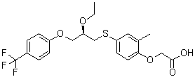 Seladelpar molecular structure (CAS 851528-79-5)