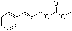 反式-肉桂基甲基碳酸酯分子结构 (CAS 85217-69-2)