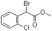 结构式 CAS# 85259-19-4, alpha-溴-2-氯苯乙酸甲酯
