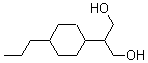 2-(4-Propylcyclohexyl)-1,3-propanediol molecular structure (CAS 852613-14-0)