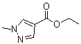 1-甲基-1H-吡唑-4-羧酸乙酯分子结构 (CAS 85290-80-8)