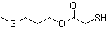 巯基乙酸 3-甲硫基丙酯分子结构 (CAS 852997-30-9)