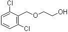 2-[(2,6-二氯苄基)氧基]乙醇分子结构 (CAS 85309-91-7)