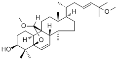 5,19-环氧-19,25-二甲氧基南瓜-6,23-二烯-3-醇分子结构 (CAS 85372-70-9)