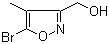 5-Bromo-4-methyl-3-isoxazolemethanol molecular structure (CAS 854015-45-5)