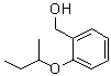 2-(1-Methylpropoxy)benzenemethanol molecular structure (CAS 854169-51-0)