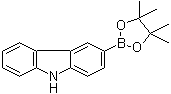 9H-Carbazole-3-boronic acid pinacol ester molecular structure (CAS 855738-89-5)