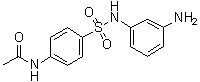 N-[4-[[(3-Aminophenyl)amino]sulfonyl]phenyl]acetamide molecular structure (CAS 855877-70-2)