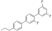 2',3,5-三氟-4''-丙基-1,1':4',1''-三联苯分子结构 (CAS 857048-78-3)