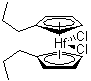 Bis(propylcyclopentadienyl)hafnium dichloride molecular structure (CAS 85722-06-1)