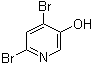 4,6-Dibromo-3-pyridinol molecular structure (CAS 857429-81-3)