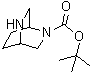 tert-Butyl 2,5-diazabicyclo[2.2.2]octane-2-carboxylate molecular structure (CAS 858671-91-7)