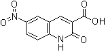 1,2-Dihydro-6-nitro-2-oxo-3-quinolinecarboxylic acid molecular structure (CAS 85870-49-1)