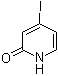 4-Iodo-1H-pyridin-2-one molecular structure (CAS 858839-90-4)
