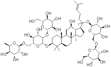 七叶胆苷 I分子结构 (CAS 85889-20-9)