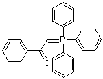 (苯甲酰基亚甲基)三苯基膦烷分子结构 (CAS 859-65-4)