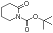 N-Boc-2-piperidone molecular structure (CAS 85908-96-9)