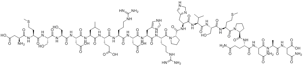 下钙素分子结构 (CAS 85916-47-8)
