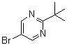 5-溴-2-叔丁基嘧啶分子结构 (CAS 85929-94-8)