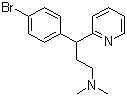 Brompheniramine molecular structure (CAS 86-22-6)