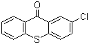 2-氯噻吨酮分子结构 (CAS 86-39-5)