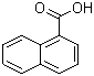 1-萘甲酸分子结构 (CAS 86-55-5)