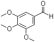 3,4,5-Trimethoxybenzaldehyde molecular structure (CAS 86-81-7)