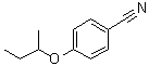 4-(1-Methylpropoxy)benzonitrile molecular structure (CAS 86120-21-0)