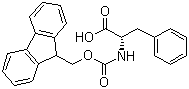 structure of CAS# 86123-10-6, Fmoc-D-phenylalanine;Fmoc-D-Phe-OH
