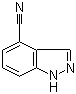 4-Cyano-1H-indazole molecular structure (CAS 861340-10-5)