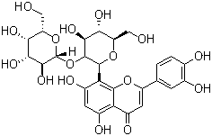 2''-O-beta-L-Galactopyranosylorientin molecular structure (CAS 861691-37-4)