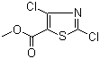 2,4-Dichloro-5-thiazolecarboxylic acid methyl ester molecular structure (CAS 861708-66-9)