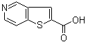 Thieno[3,2-c]pyridine-2-carboxylic acid molecular structure (CAS 86236-37-5)
