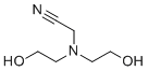 [Bis-(2-hydroxy-ethyl)-amino]-acetonitrile molecular structure (CAS 86241-19-2)