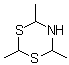 2,4,6-Trimethyl-1,3,5-dithiazinane molecular structure (CAS 86241-90-9)