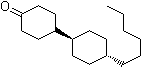 反式-4'-己基-[1,1'-联环己烷]-4-酮分子结构 (CAS 863116-65-8)