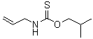 Isobutyl allylthionocarbamate molecular structure (CAS 86329-09-1)
