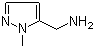 structure of CAS# 863548-52-1, 1-Methyl-1H-pyrazole-5-methanamine;1-(1-Methyl-1H-pyrazol-5-yl)methanamine
