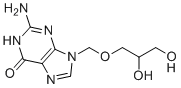 Ganciclovir EP Impurity E molecular structure (CAS 86357-09-7)