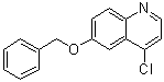 6-Benzyloxy-4-chloroquinoline molecular structure (CAS 863786-01-0)