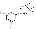 3,5-Difluorophenylboronic acid pinacol ester molecular structure (CAS 863868-36-4)