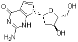 7-Deaza-2'-deoxyguanosine molecular structure (CAS 86392-75-8)
