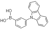 [3-(9H-Carbazol-9-yl)phenyl]boronic acid molecular structure (CAS 864377-33-3)